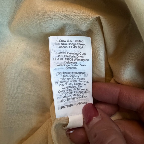 J.Crew Collection Silver Floral Jacquard Copenhagen Strapless Dress NWT Size 10 - Picture 14 of 16